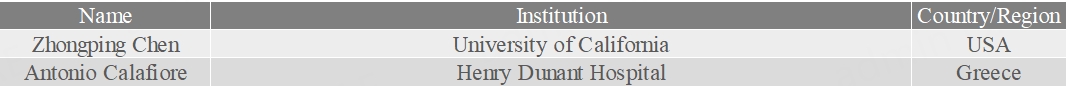 Editorial Board Members Recognized in the Career-long Impact Ranking