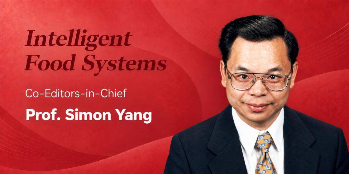 Professor Simon Yang of University of Guelph is appointed as the Co-Editors–in–Chief of the newly launched journal <em>Intelligent Food Systems</em>.